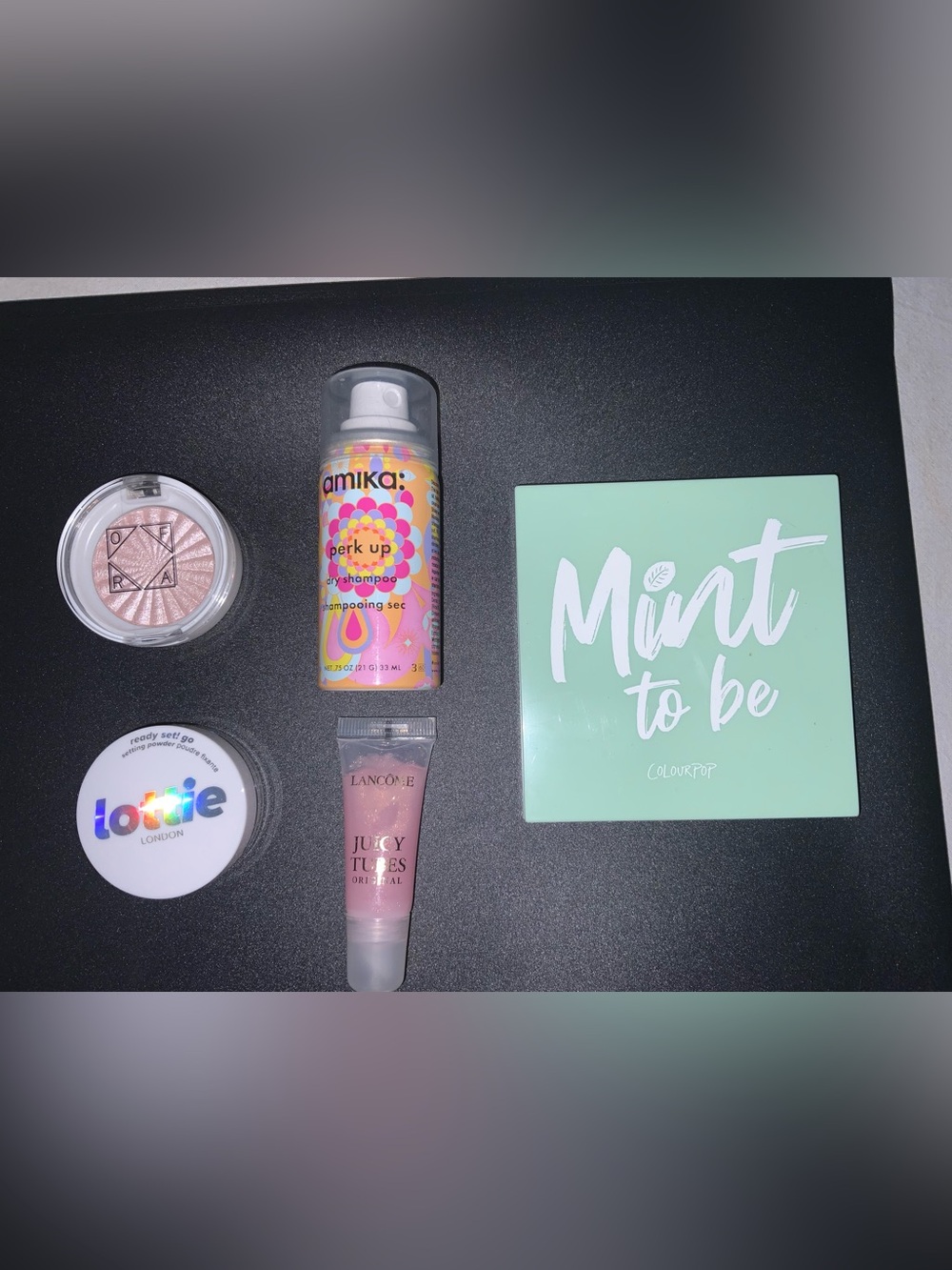 Perk Up Dry Shampoo Spray - Pink & Yellow Pattern Beauty Bundle